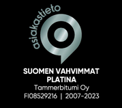 suomen vahvimmat platina sertifikaatti tammerbitumi